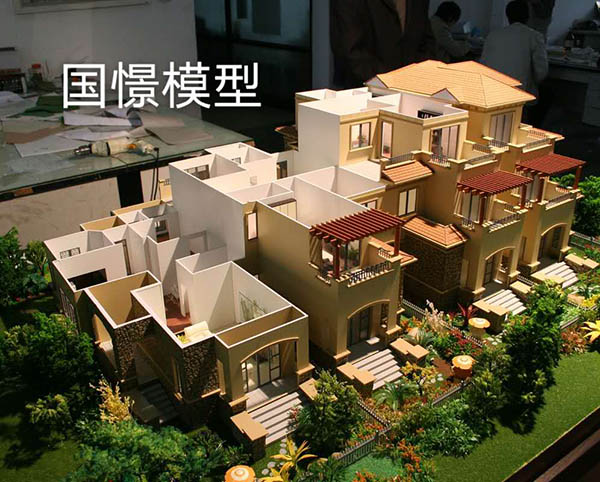 大悟县建筑模型